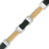 Thumbnail Image 0 of Previously Owned - Men's Cable Bracelet in Tri-Tone Stainless Steel - 8.25"