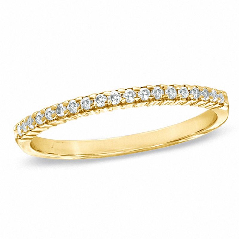 Main Image 1 of Previously Owned - 1/6 CT. T.W. Diamond Anniversary Band in 10K Gold