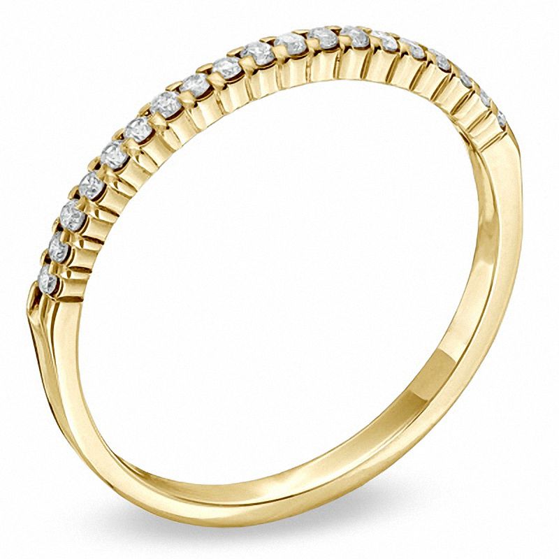 Main Image 2 of Previously Owned - 1/6 CT. T.W. Diamond Anniversary Band in 10K Gold