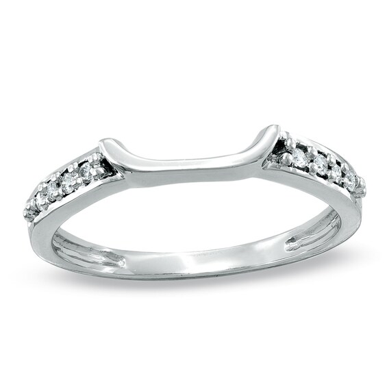 Previously Owned - Diamond Accent Wedding Band in 14K White Gold