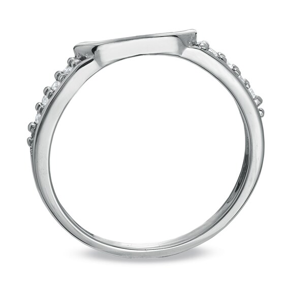 Previously Owned - Diamond Accent Wedding Band in 14K White Gold