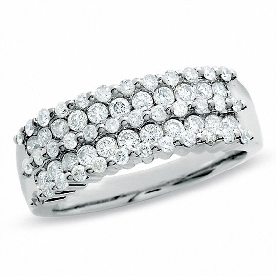 Previously Owned - 1 CT. T.w. Diamond Band in 14K White Gold