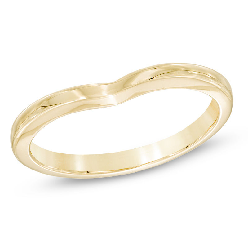 Previously Owned - Ladies' 2.0mm Contour Wedding Band in 14K Gold