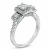 Thumbnail Image 2 of Previously Owned - 1 CT. T.W. Radiant-Cut Diamond Three Stone Ring in 14K White Gold