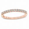 Thumbnail Image 1 of Previously Owned - 1/4 CT. T.W. Diamond Anniversary Band in 14K Rose Gold