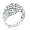 Thumbnail Image 2 of Previously Owned - 1 CT. T.W. Diamond Waterfall Ring in 10K White Gold