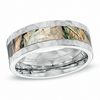 Thumbnail Image 0 of Previously Owned - Men's 8.0mm Cobalt Comfort Fit Realtree AP® Camouflage Wedding Band