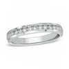 Thumbnail Image 1 of Previously Owned - 1/4 CT. T.W. Diamond Anniversary Band in 14K White Gold (I/SI2)