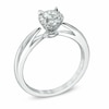 Thumbnail Image 2 of Previously Owned - 3/8 CT. T.W. Diamond Frame Engagement Ring in 14K White Gold