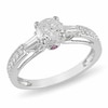 Thumbnail Image 1 of Previously Owned - 1 CT. T.W. Diamond Engagement Ring in 14K White Gold