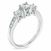 Thumbnail Image 2 of Previously Owned - 1 CT. T.W. Diamond Past Present Future® Engagement Ring in 14K White Gold