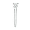 Thumbnail Image 4 of Previously Owned - 1/2 CT. Princess-Cut Diamond Solitaire Engagement Ring in 14K White Gold