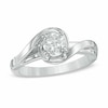 Thumbnail Image 1 of Previously Owned - 3/4 CT. Diamond Solitaire Bypass Ring in 14K White Gold