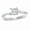 Thumbnail Image 1 of Previously Owned - 1/2 CT. Princess-Cut Diamond Solitaire Engagement Ring in 14K White Gold