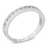 Thumbnail Image 2 of Previously Owned - 1/4 CT. T.W. Diamond Milgrain Band in 10K White Gold