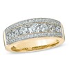 Thumbnail Image 1 of Previously Owned - 1 CT. T.W. Diamond Seven Stone Band in 14K Gold