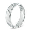 Thumbnail Image 2 of Previously Owned - Men's 6.0mm Comfort Fit Wedding Band in 10K White Gold