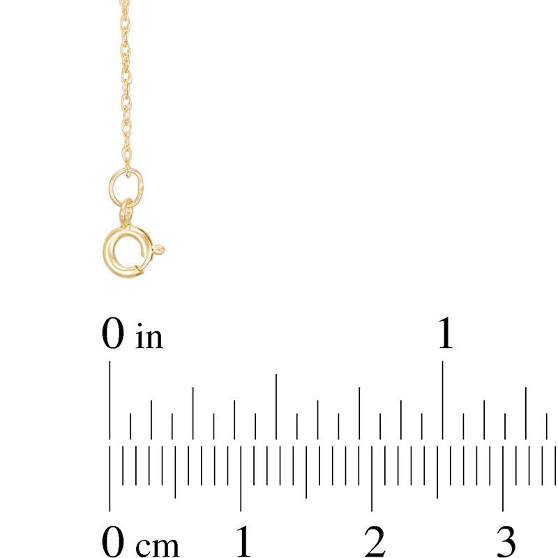 Main Image 2 of Previously Owned - 0.76mm Rope Chain Necklace in 14K Gold - 18&quot;