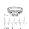 Thumbnail Image 3 of Previously Owned - 1 CT. T.W. Princess-Cut Diamond Split Shank Engagement Ring in 14K White Gold