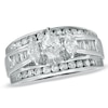Thumbnail Image 0 of Previously Owned - 1-1/2 CT. T.W. Marquise Diamond Cathedral Bridge Ring in 14K White Gold