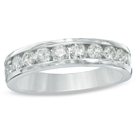 Previously Owned - 1 CT. T.w. Diamond Anniversary Band in 10K White Gold