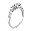 Thumbnail Image 2 of Previously Owned - 1/2 CT. T.W. Diamond Three Stone Ring in 10K White Gold
