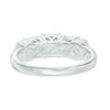 Thumbnail Image 3 of Previously Owned - 1/2 CT. T.W. Diamond Collar Past Present Future® Ring in 10K White Gold