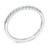 Thumbnail Image 2 of Previously Owned - 1/5 CT. T.W. Diamond Anniversary Band in Sterling Silver