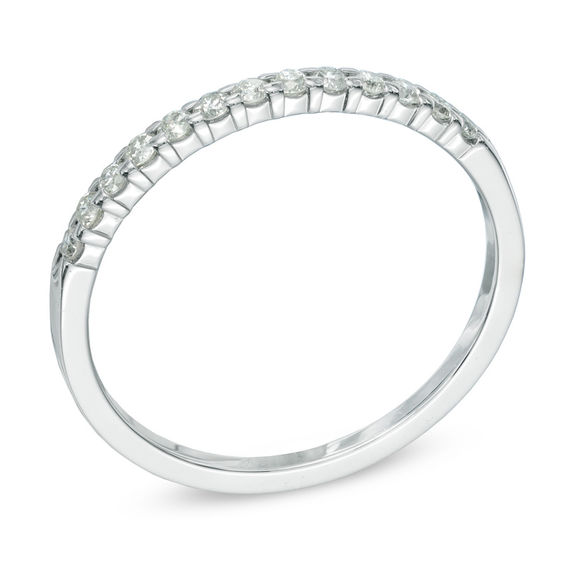 Previously Owned - 1/5 CT. T.w. Diamond Anniversary Band in Sterling Silver
