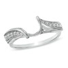 Thumbnail Image 1 of Previously Owned - 1/4 CT. T.W. Diamond Vintage-Style Solitaire Enhancer in 14K White Gold