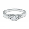 Thumbnail Image 3 of Previously Owned - 1/2 CT. T.W. Diamond Engagement Ring in 14K White Gold