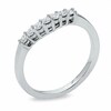 Thumbnail Image 2 of Previously Owned - 1/4 CT. T.W. Diamond Seven Stone Contour Band in 14K White Gold