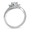 Thumbnail Image 2 of Previously Owned - 1/2 CT. T.W. Diamond Three Stone Swirl Ring in 10K White Gold