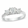 Thumbnail Image 1 of Previously Owned - 2 CT. T.W.  Diamond Three Stone Ring in 14K White Gold (I/I2)