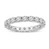 Thumbnail Image 1 of Previously Owned - Ladies' 2 CT. T.W. Diamond Eternity Wedding Band in 14K White Gold