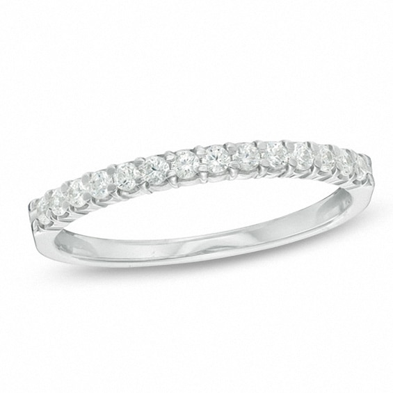 Previously Owned - 1/4 CT. T.w. Diamond Band in 14K White Gold (I/Si2)