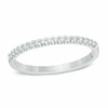 Thumbnail Image 1 of Previously Owned - 1/6 CT. T.W. Diamond Band in 14K White Gold