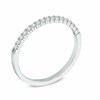 Thumbnail Image 2 of Previously Owned - 1/6 CT. T.W. Diamond Band in 14K White Gold