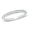 Thumbnail Image 1 of Previously Owned - 1/10 CT. T.W. Diamond Anniversary Band in 10K White Gold