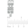 Thumbnail Image 2 of Previously Owned - Men's 1 CT. T.W. Diamond Double Row Bracelet in Stainless Steel - 8.75&quot;