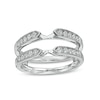 Thumbnail Image 1 of Previously Owned - 3/8 CT. T.W. Diamond Solitaire Milgrain Edge Wrap in 14K White Gold