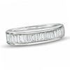 Thumbnail Image 1 of Previously Owned - 1/4 CT. T.W. Baguette Diamond Channel Band in 14K White Gold