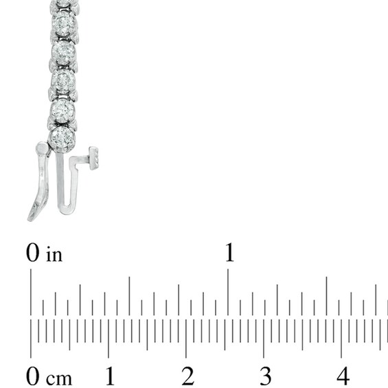 Previously Owned - 4 CT. T.w. Diamond Tennis Bracelet in 10K White Gold