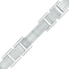 Thumbnail Image 2 of Previously Owned - Carbon Fiber and Cable Link Bracelet in Two-Tone Stainless Steel - 8.5"
