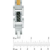 Thumbnail Image 3 of Previously Owned - Carbon Fiber and Cable Link Bracelet in Two-Tone Stainless Steel - 8.5"