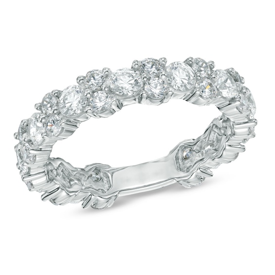 Previously Owned - 2 CT. T.w. Diamond Eternity Band in 14K White Gold