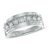 Thumbnail Image 1 of Previously Owned - 1 CT. T.W. Diamond Comfort Fit Band in 10K Gold
