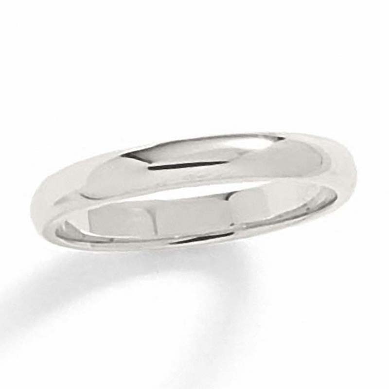 Main Image 1 of Previously Owned - 3.0mm Wedding Band in 14K White Gold