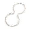 Thumbnail Image 1 of Previously Owned-6.0-6.5mm Akoya Cultured Pearl Strand Necklace with 14K White Gold Clasp-17"