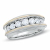 Thumbnail Image 1 of Previously Owned - 1-1/2 CT. T.W. Diamond Artisan Wedding Band in 14K Two-Tone Gold